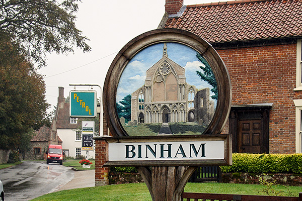 Binham Village Sign