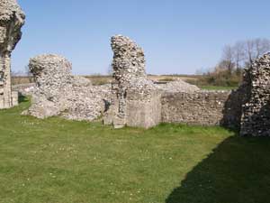 East wall of transept